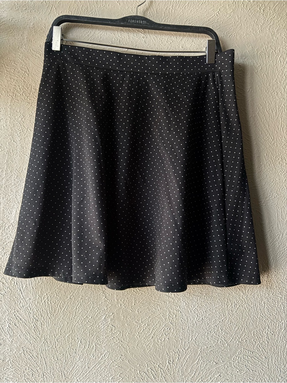 Classic Black Polka Dot Skater Skirt